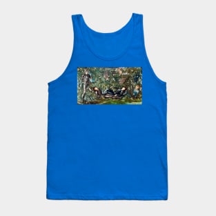 The Knights and the Briar Wood - Edward Burne-Jones Tank Top